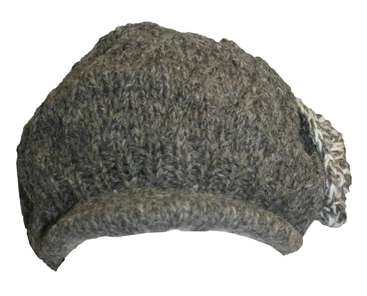 1420 H Himalayan Wool Knit Berate Chakra Peak Cap Hat