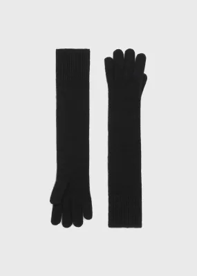 244WSG0009YA0004 Long knit gloves