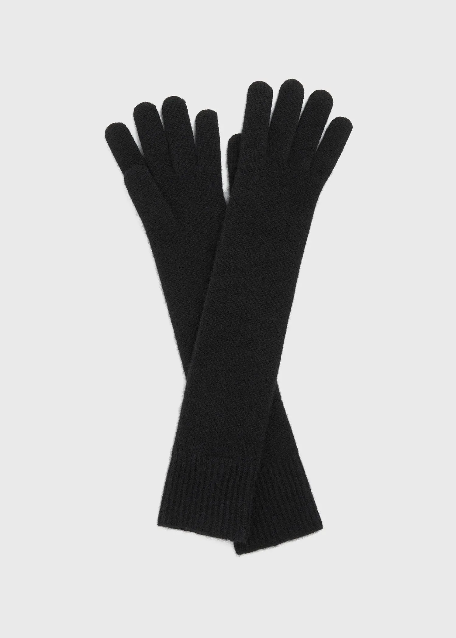 244WSG0009YA0004 Long knit gloves