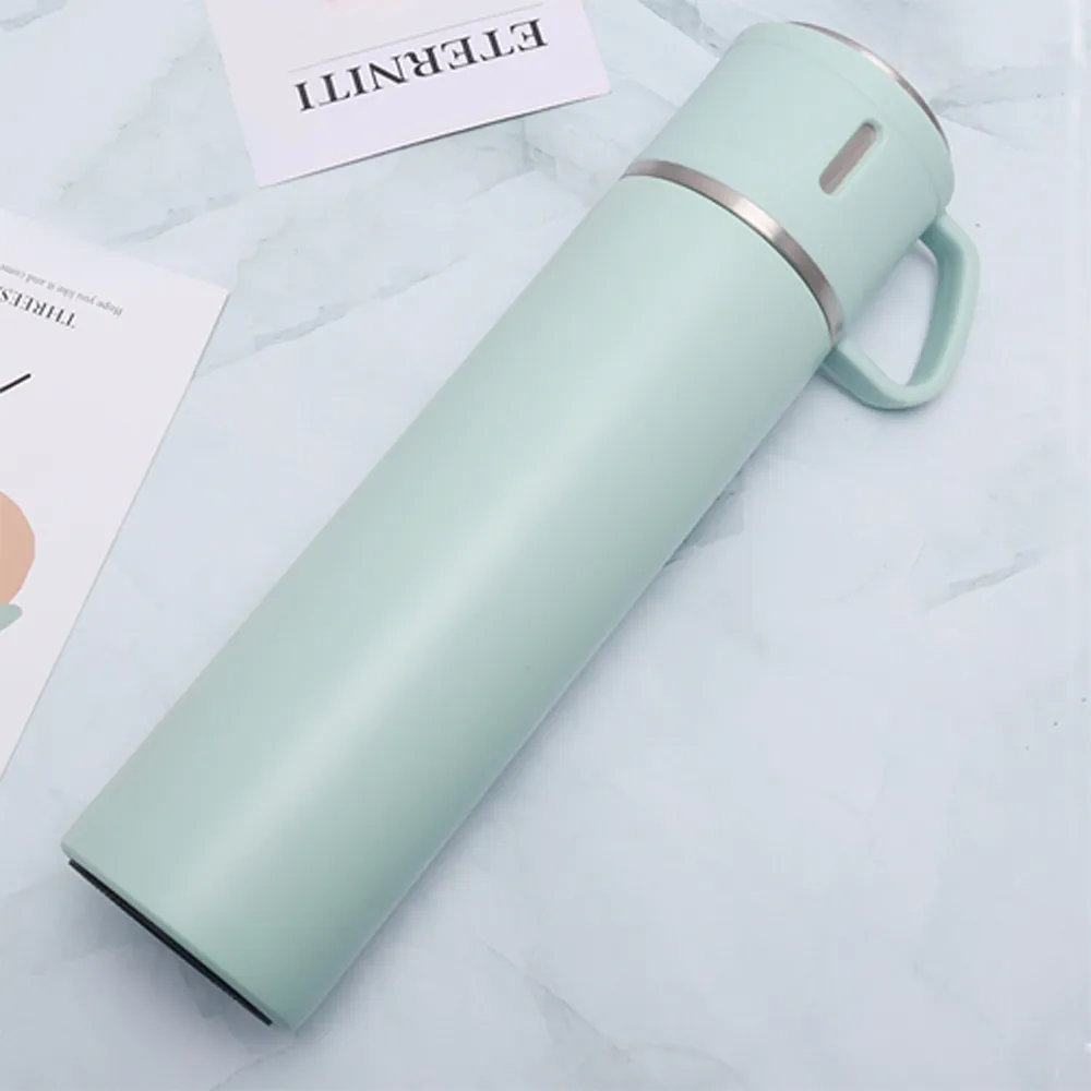 500ml Stainless Steel Vacuum Flask with Cup