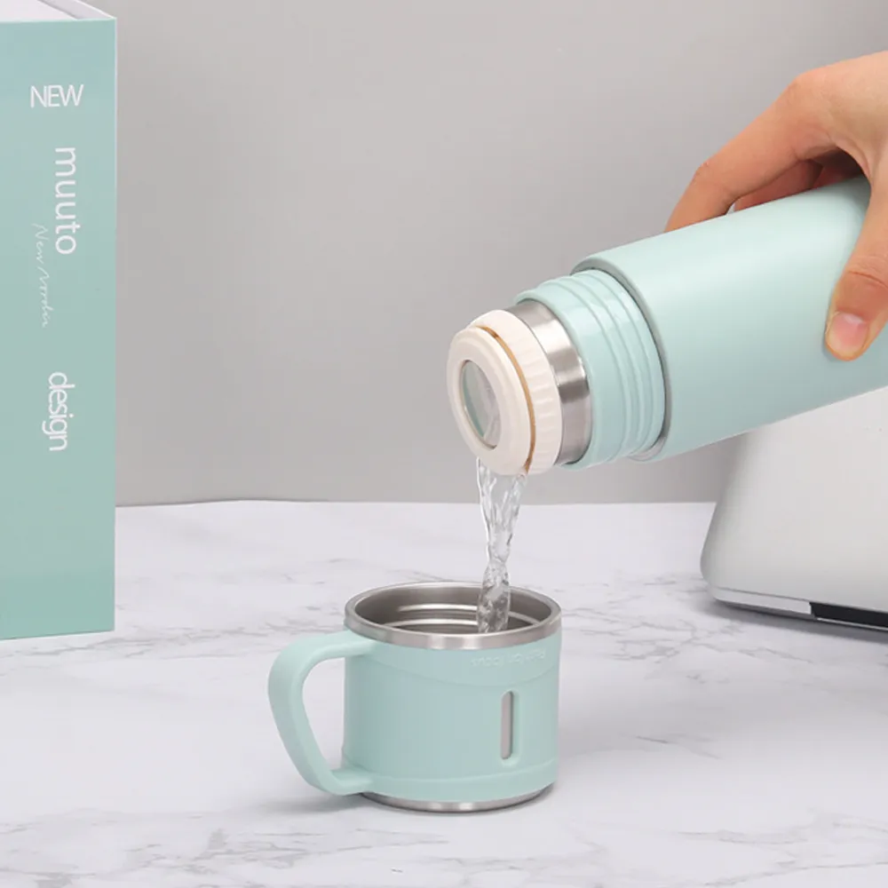 500ml Stainless Steel Vacuum Flask with Cup