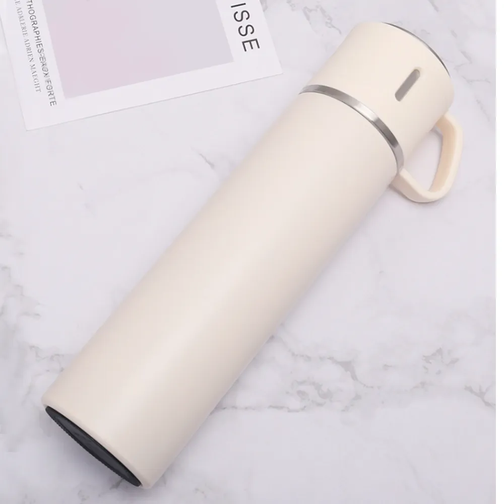 500ml Stainless Steel Vacuum Flask with Cup