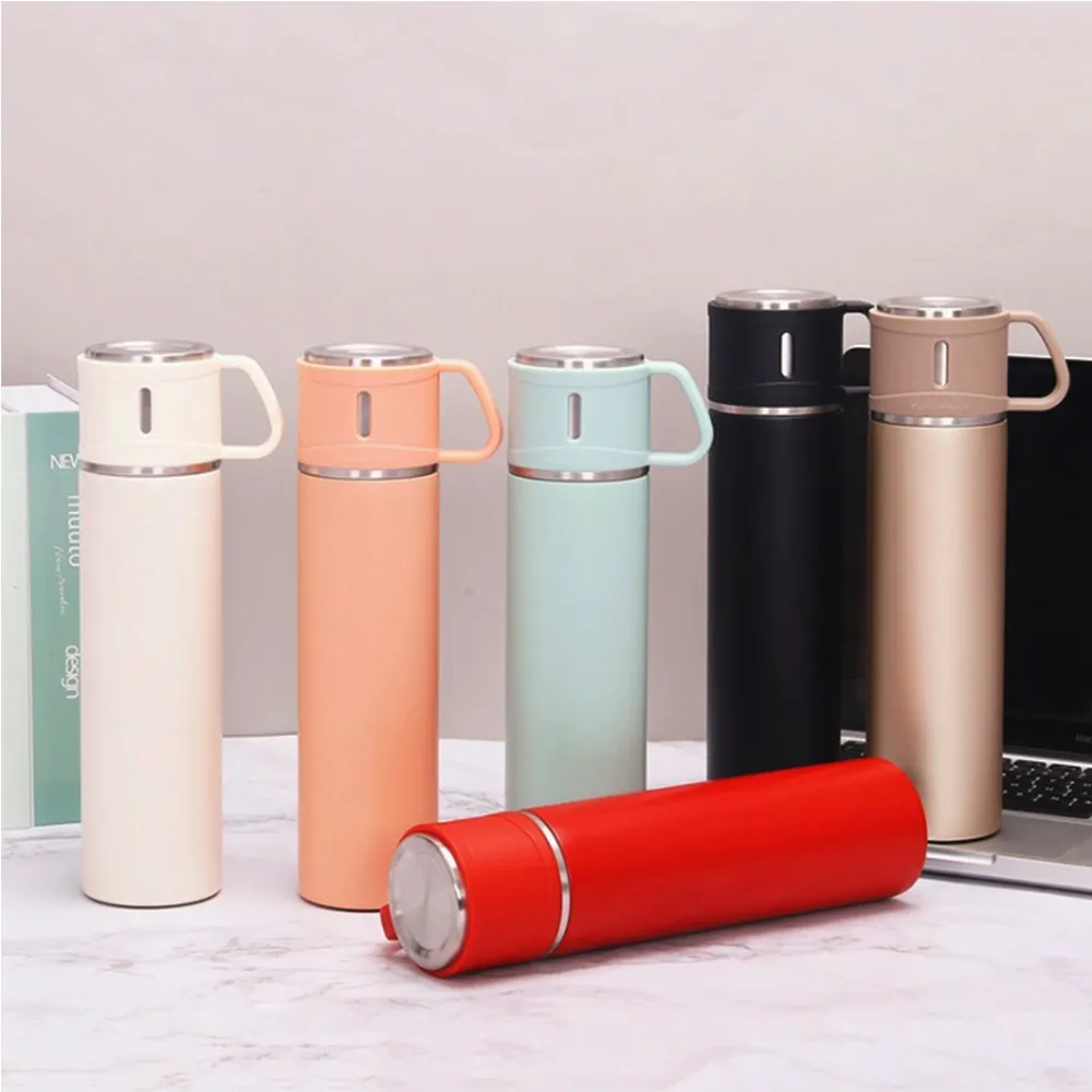 500ml Stainless Steel Vacuum Flask with Cup