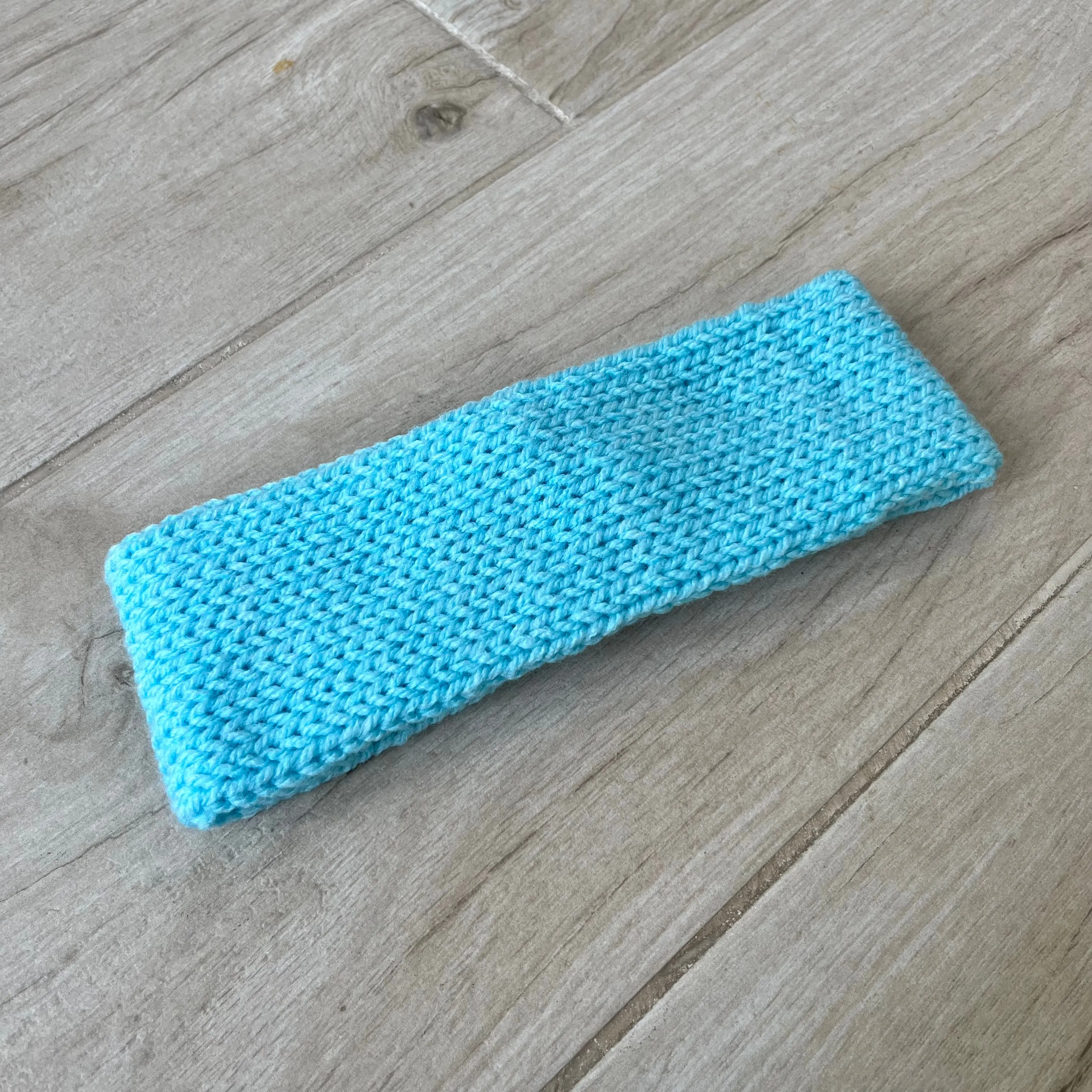 Baby Blue Knitted Headband