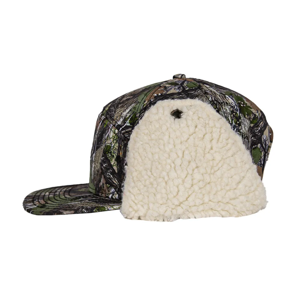 Billed Trapper Hat | SA Forest Camo Dregs