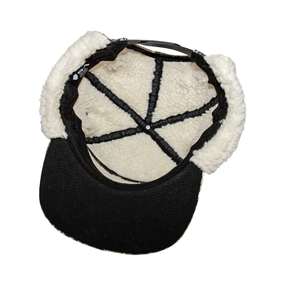 Billed Trapper Hat | SA Forest Camo Dregs