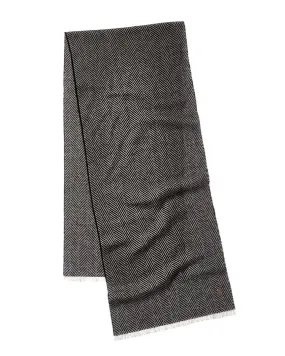 Bruno Magli Herringbone Cashmere Scarf
