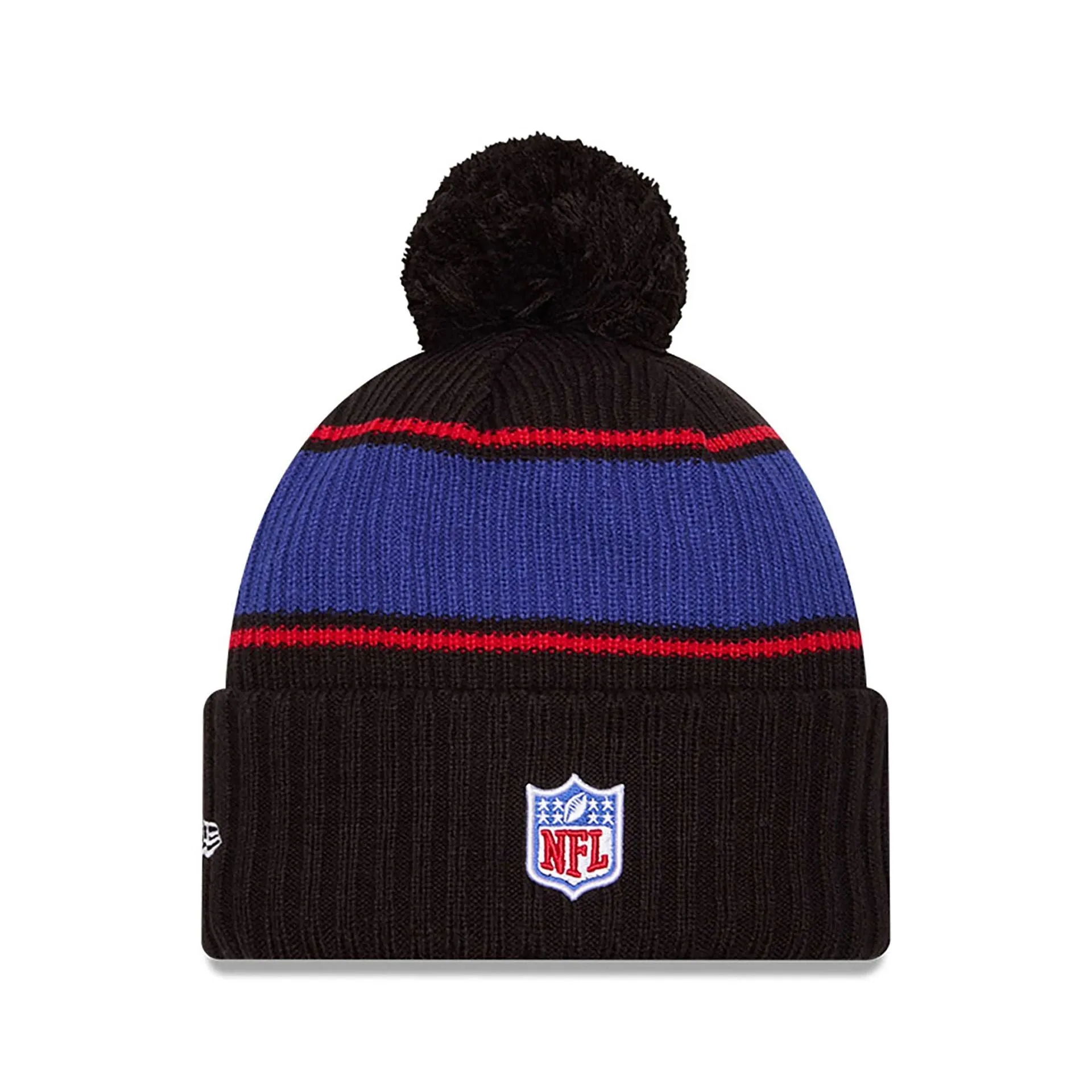 Buffalo Bills NFL Sideline 2024 Black Sport Knit Beanie Hat