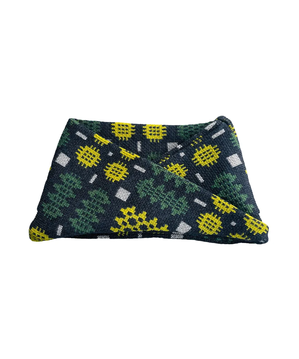 Carthen Wrap - Anthracite/Pea