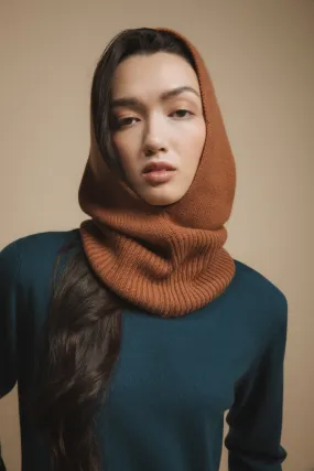 Cashmere Hood - Caramel