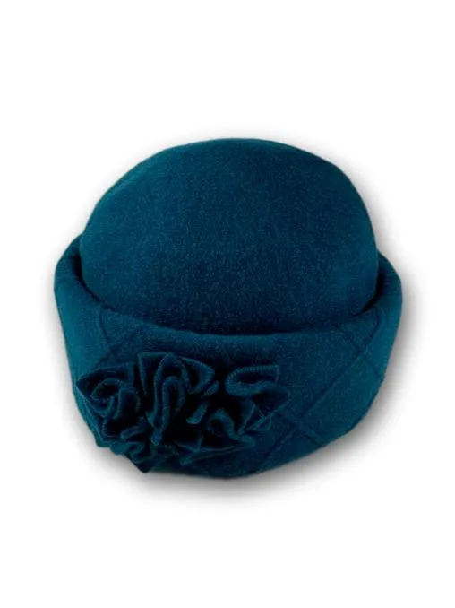 European Unlined Wool Double Banded Hats