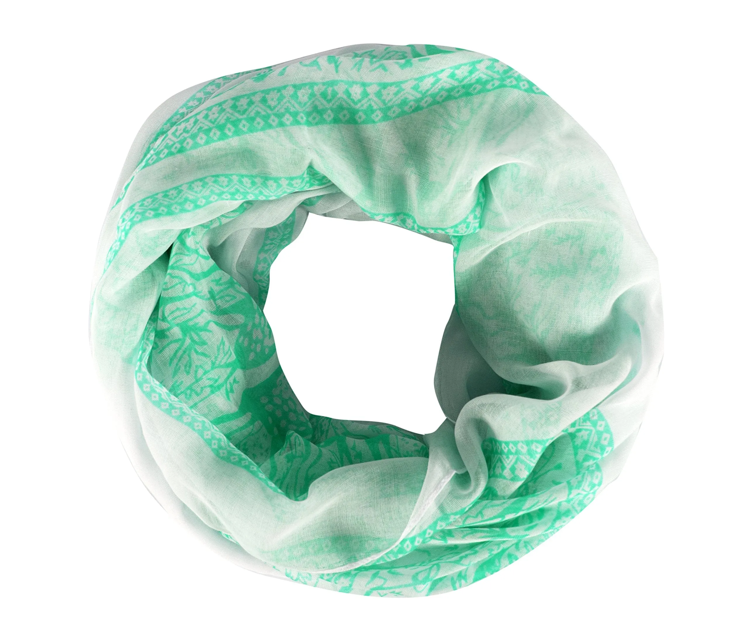 Extravagant Animal Print Deer Print Nature Design Loop Scarf Wrap