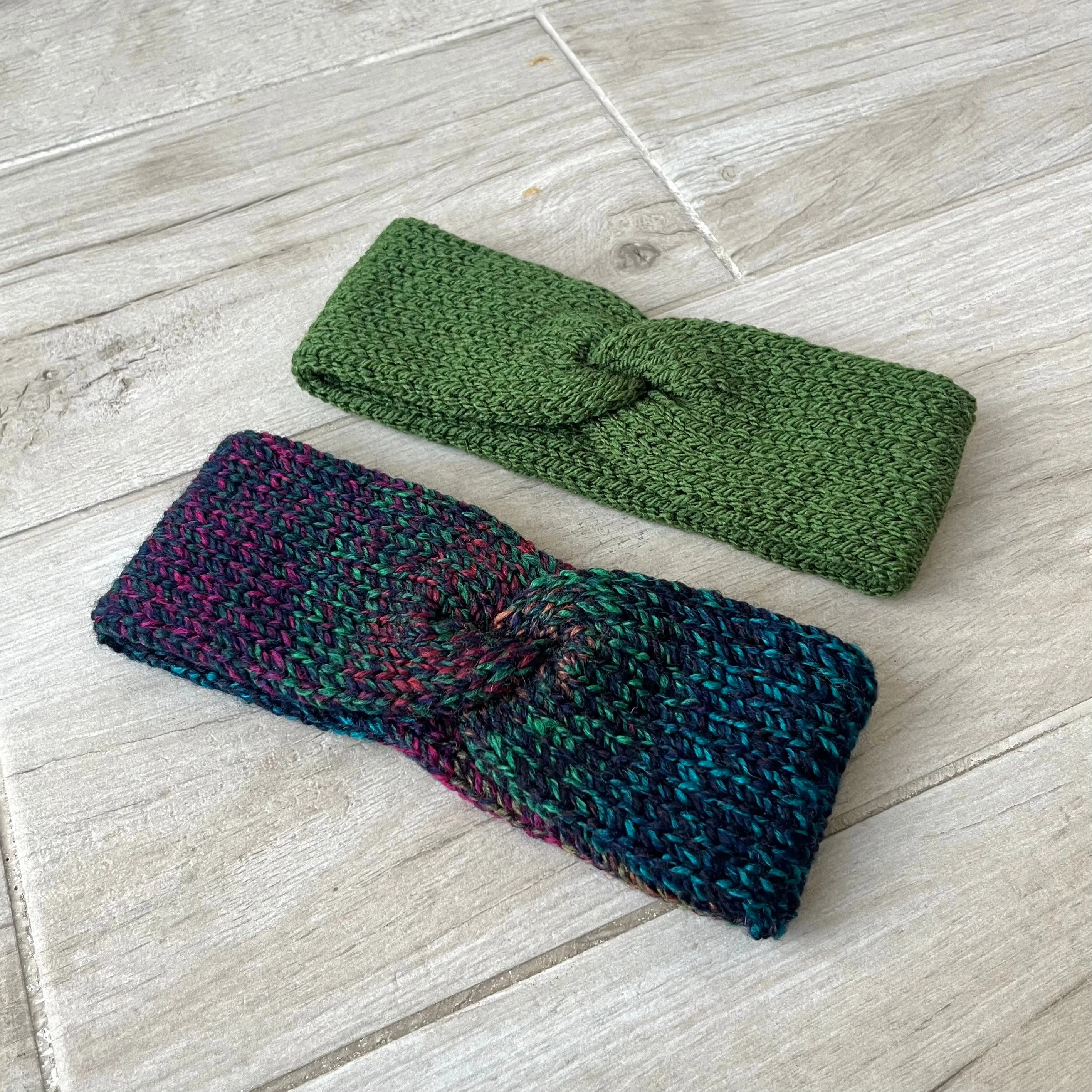 Forrest Green Knitted Headband