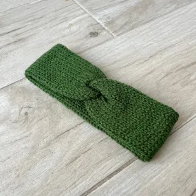 Forrest Green Knitted Headband