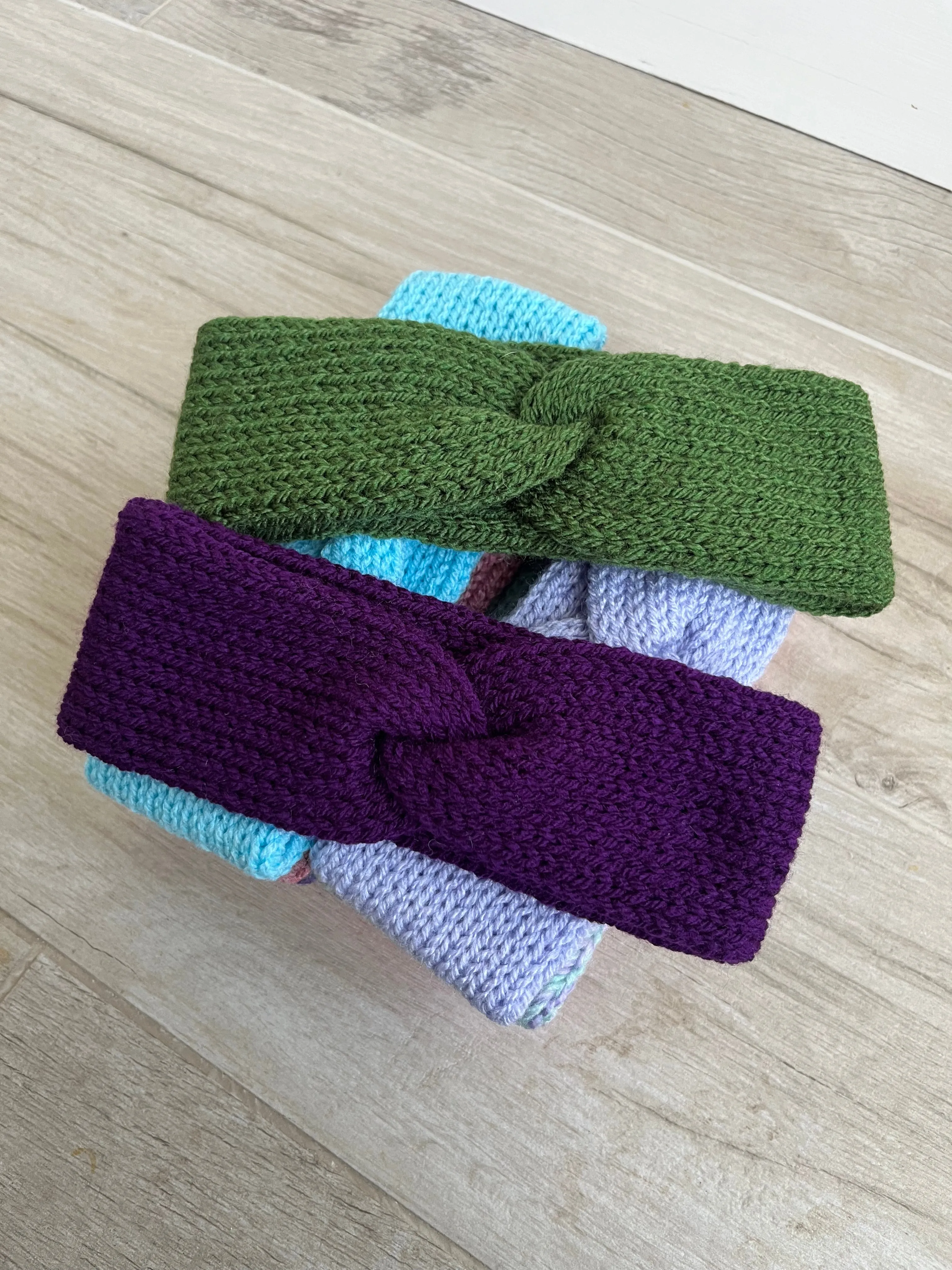 Forrest Green Knitted Headband