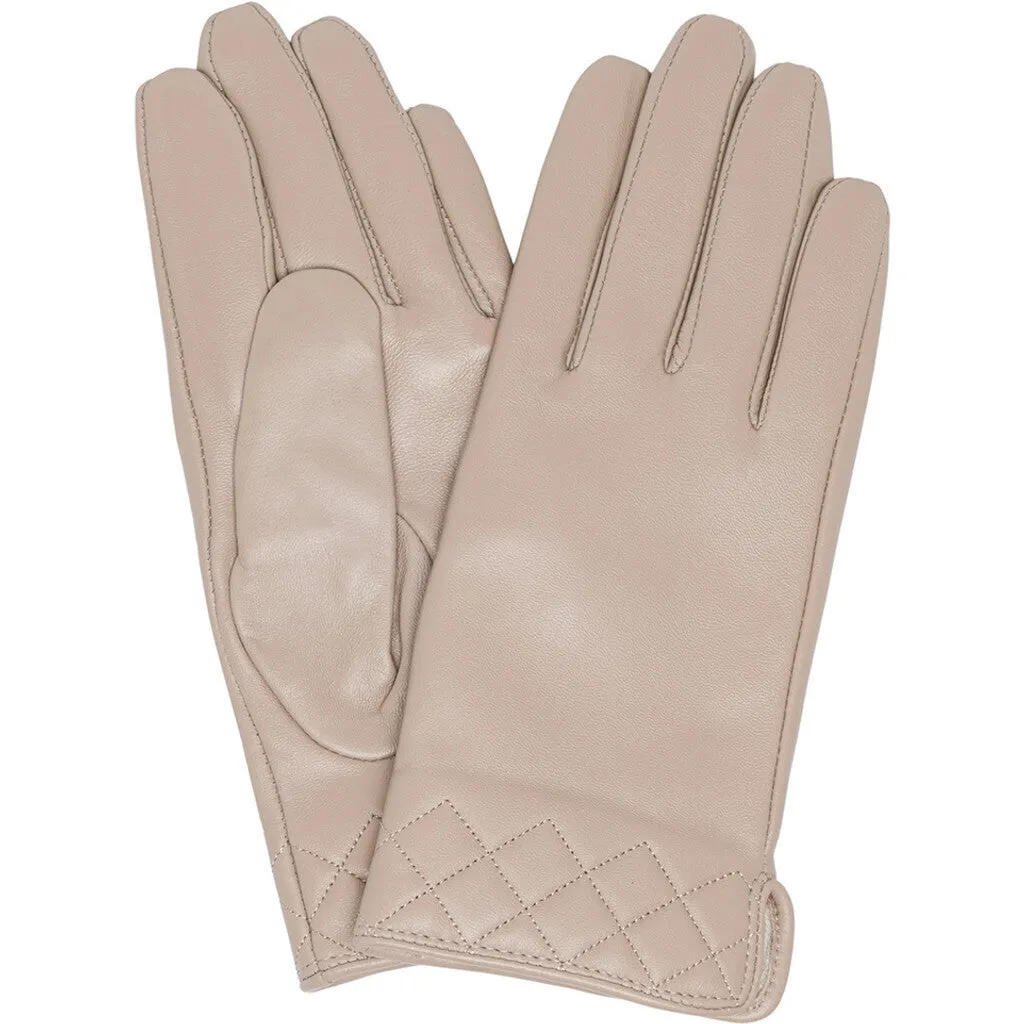 Gloves with padding / 15210 - Latte