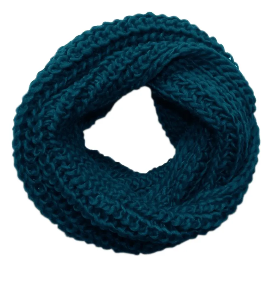 Handmade Thick Ribbed Chunky Knit Infinity loop Scarves