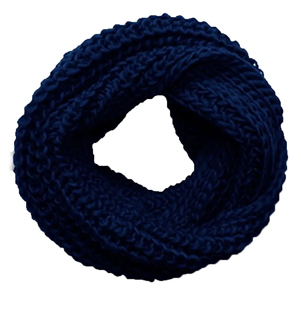 Handmade Thick Ribbed Chunky Knit Infinity loop Scarves