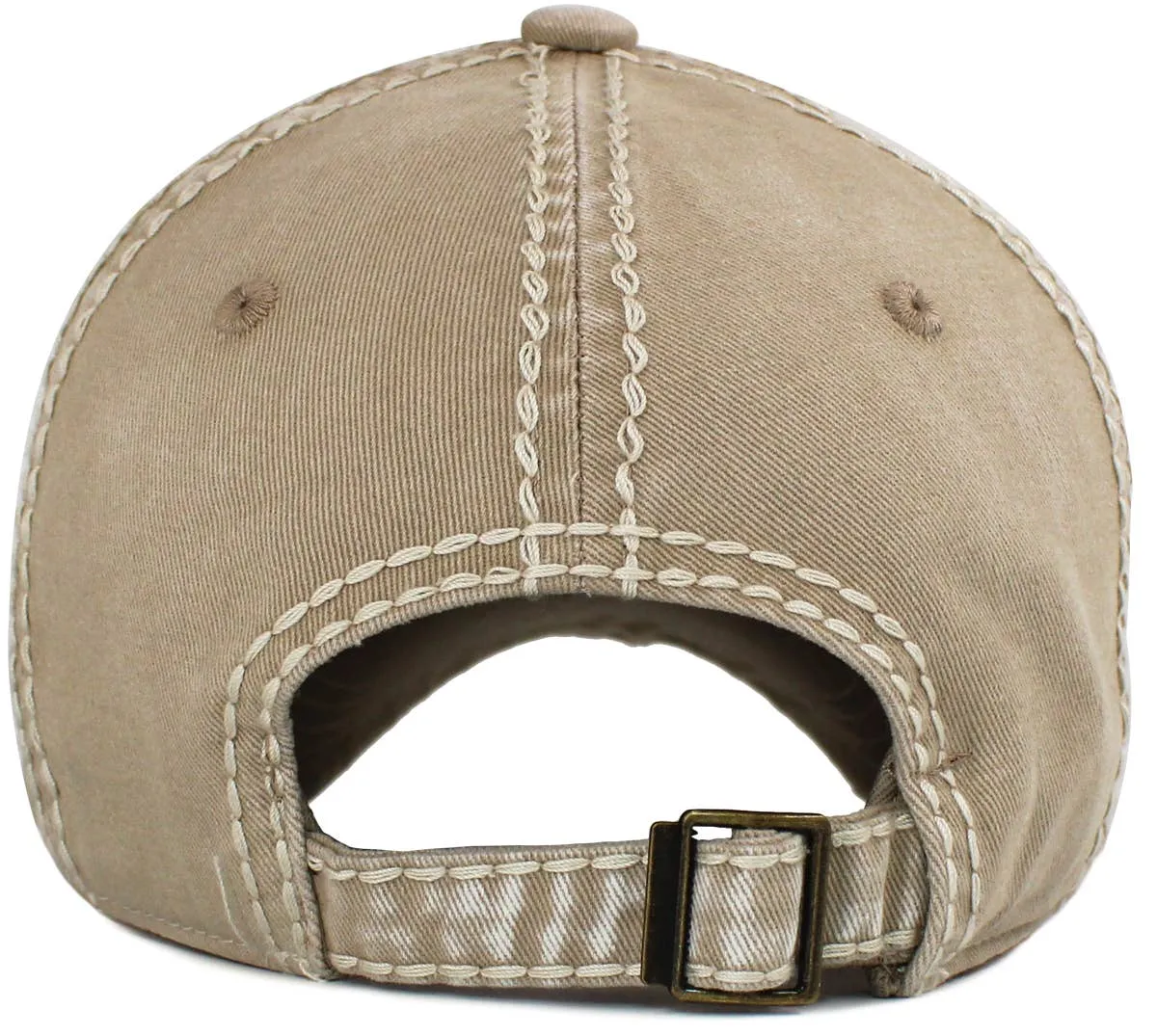Happy Camper Fueled By Alcohol Vintage Ballcap
