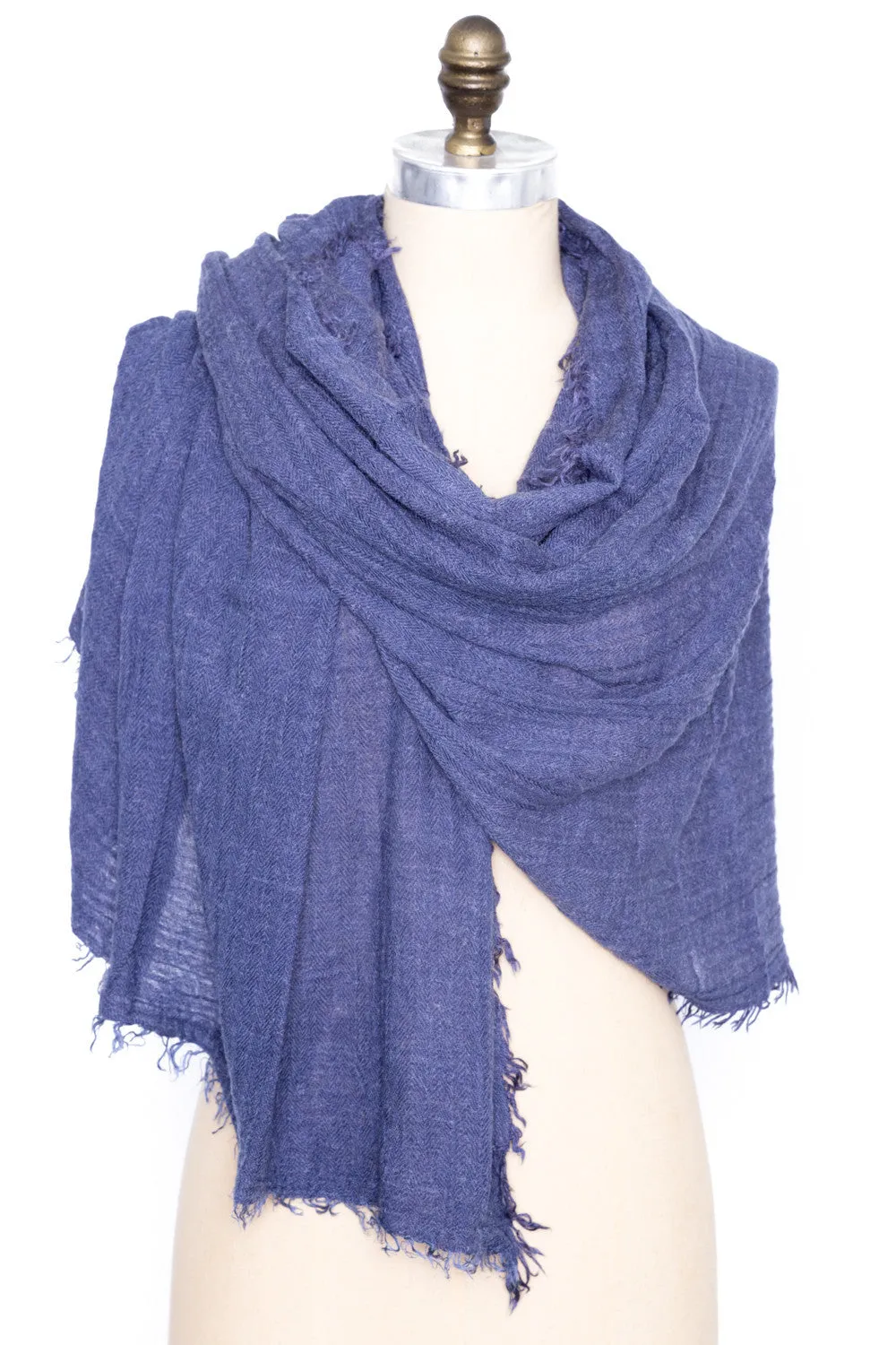 Indigo Drift Scarf