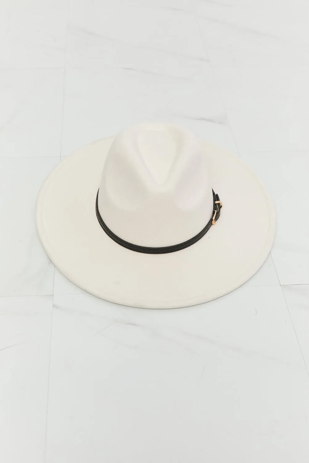 Keep It Classy Fedora Hat in Beige