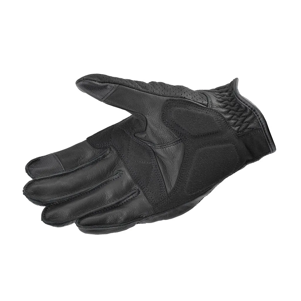 KOMINE GK-2573 VENTED PROTECT GOAT LEATHER GLOVES