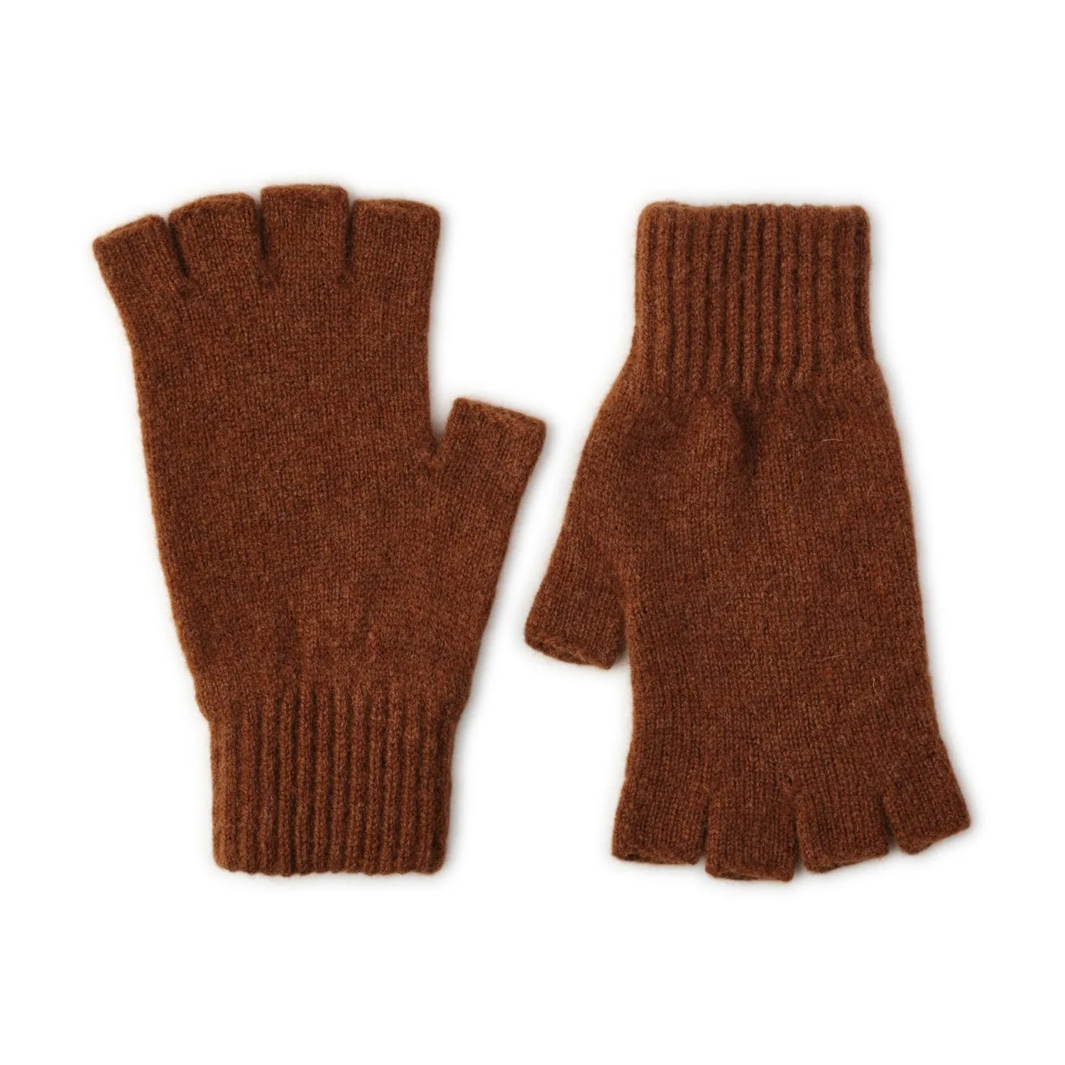 Ladies Fingerless Gloves | Iona | Lomond Lambswool