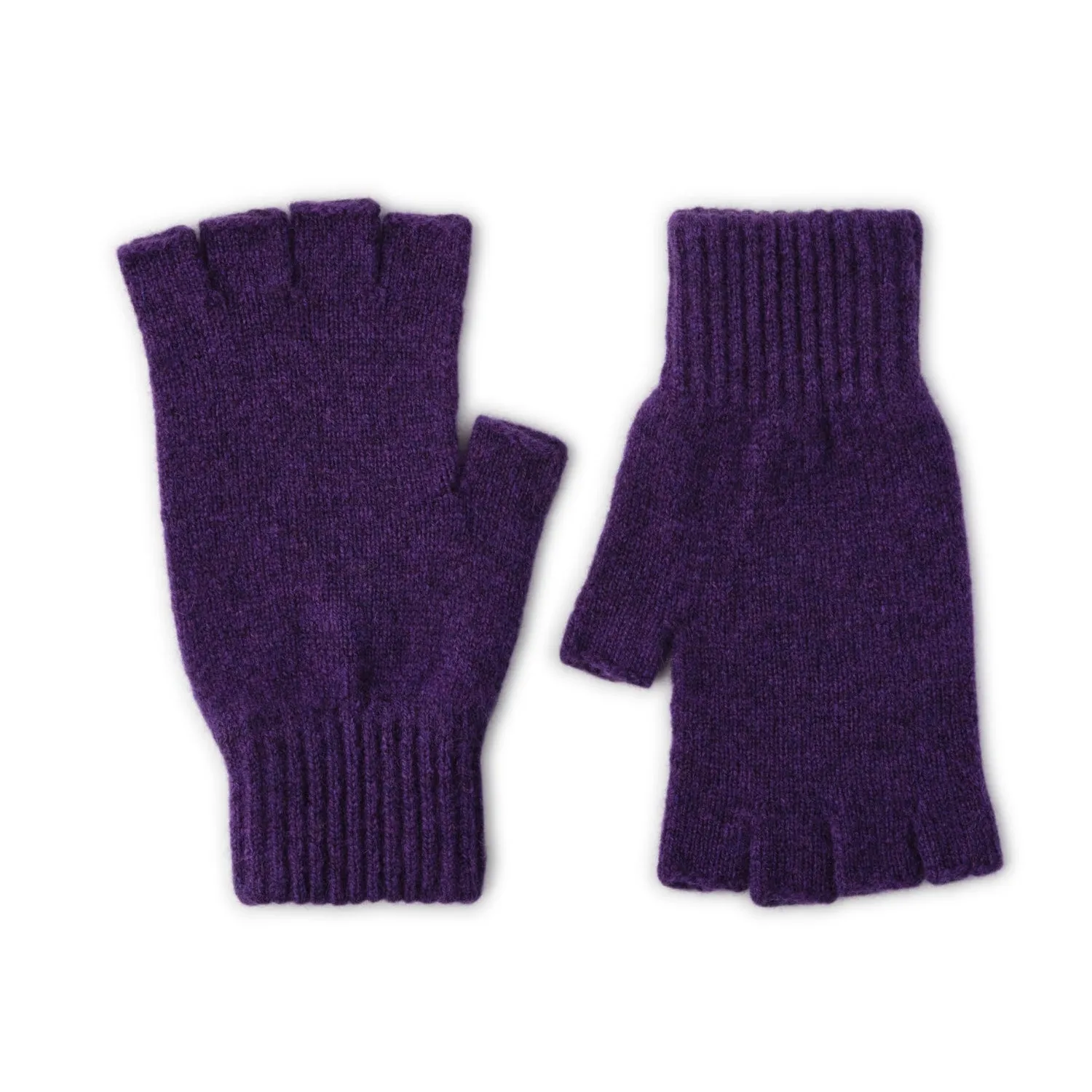 Ladies Fingerless Gloves | Iona | Lomond Lambswool