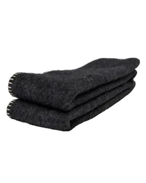 Numph Nualfie Scarf in Dark Grey Melange