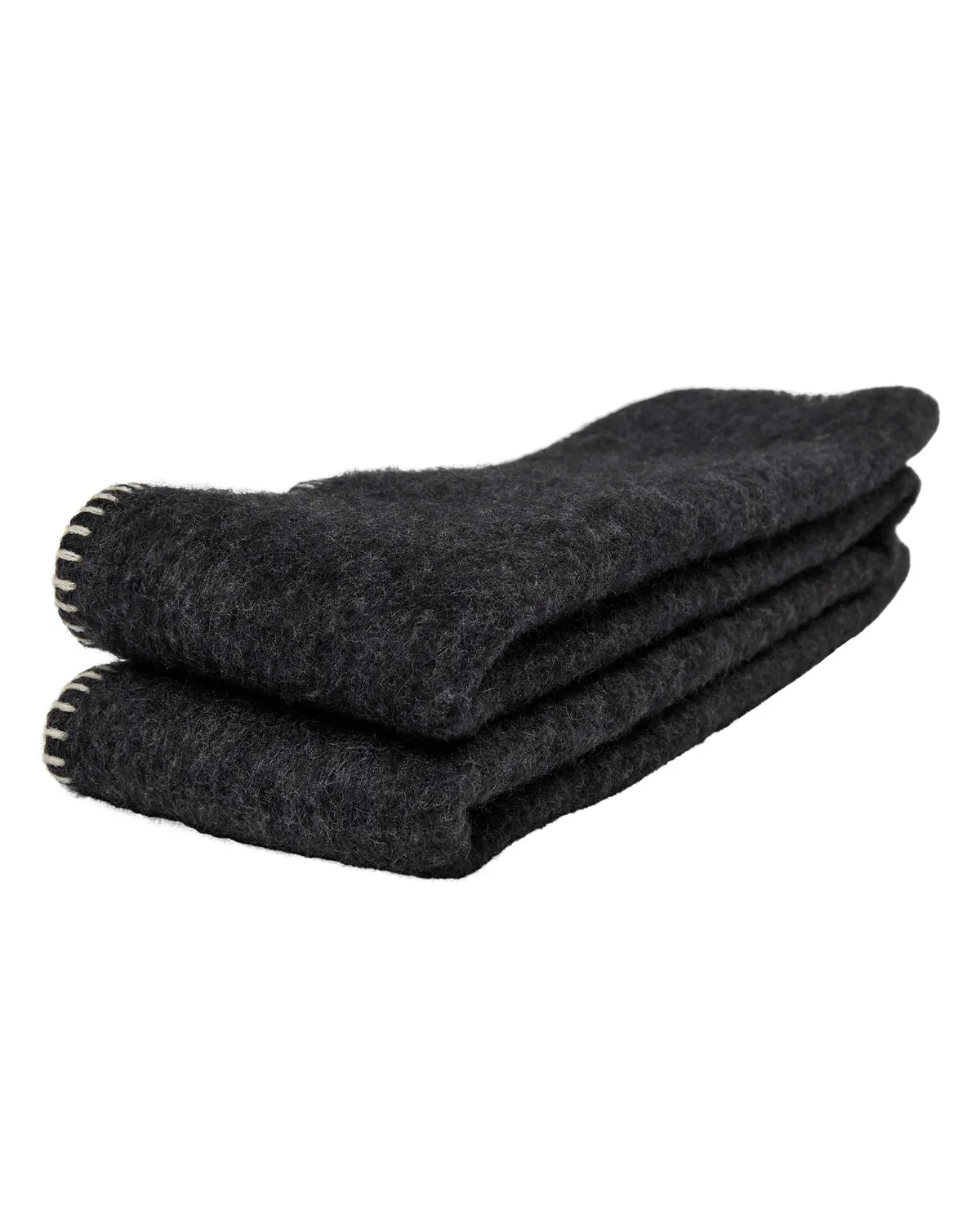 Numph Nualfie Scarf in Dark Grey Melange
