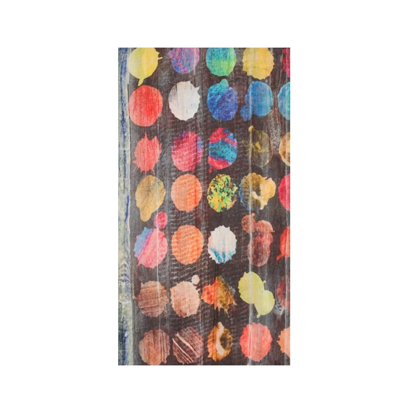 Paint Blotches Wool Scarf
