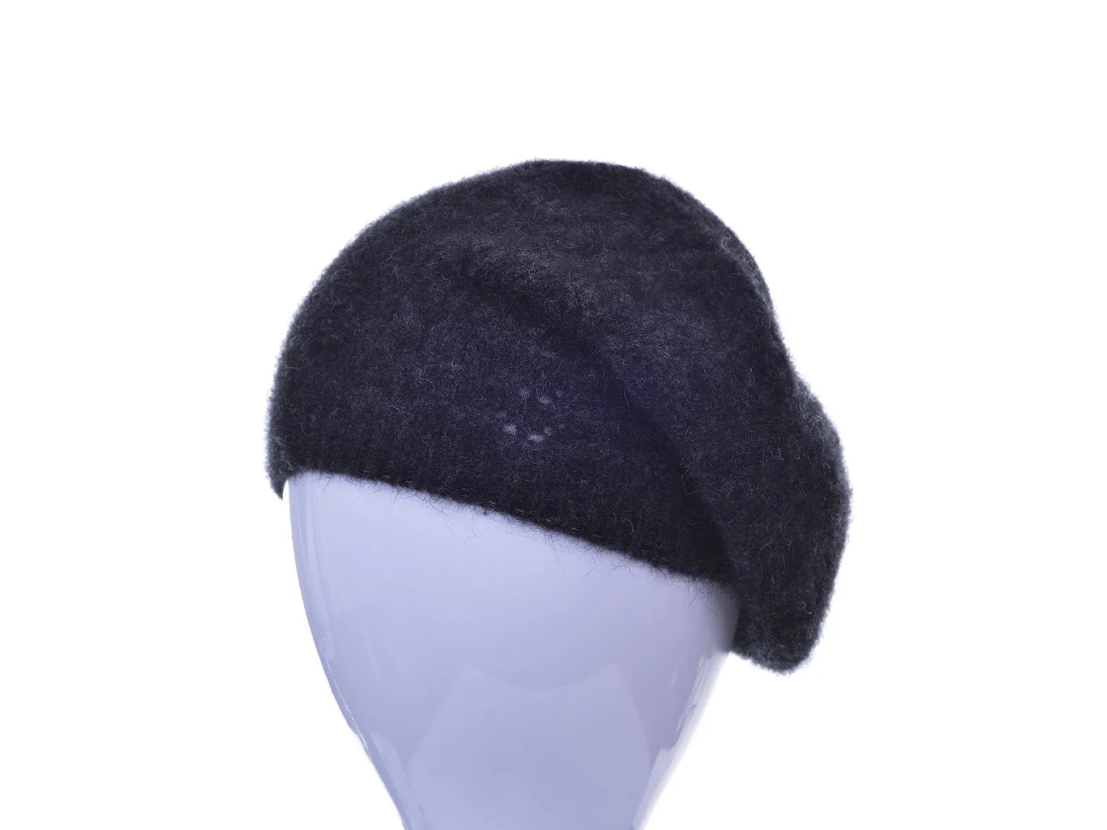 Possum Merino Cable Beret
