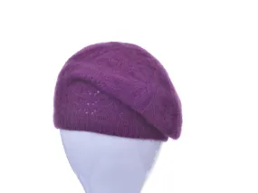 Possum Merino Cable Beret