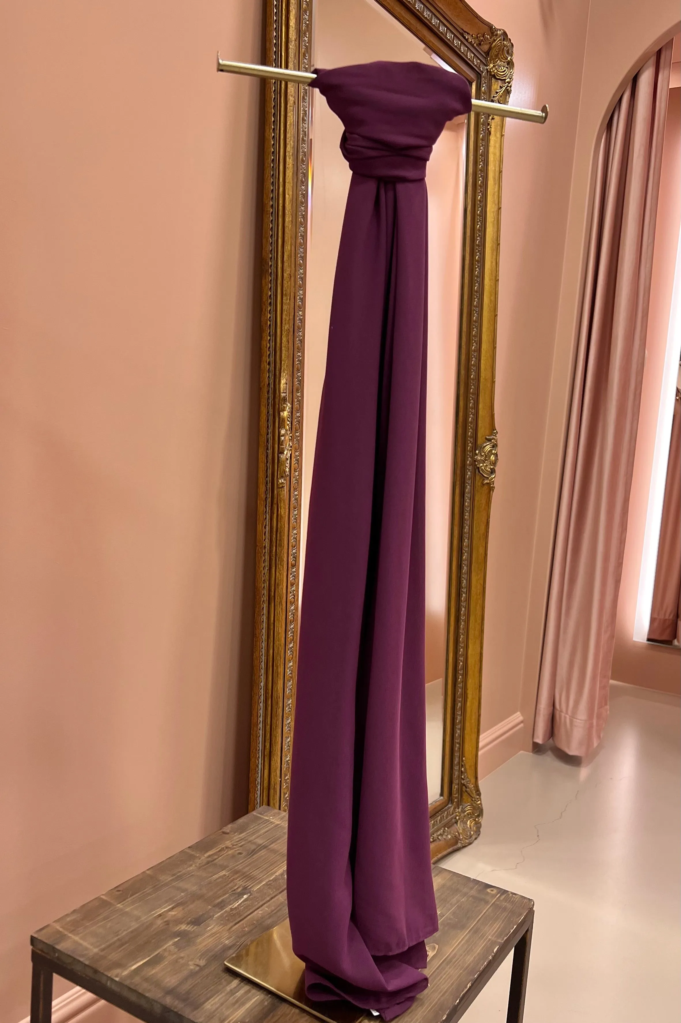Simplicity Scarf - Aubergine
