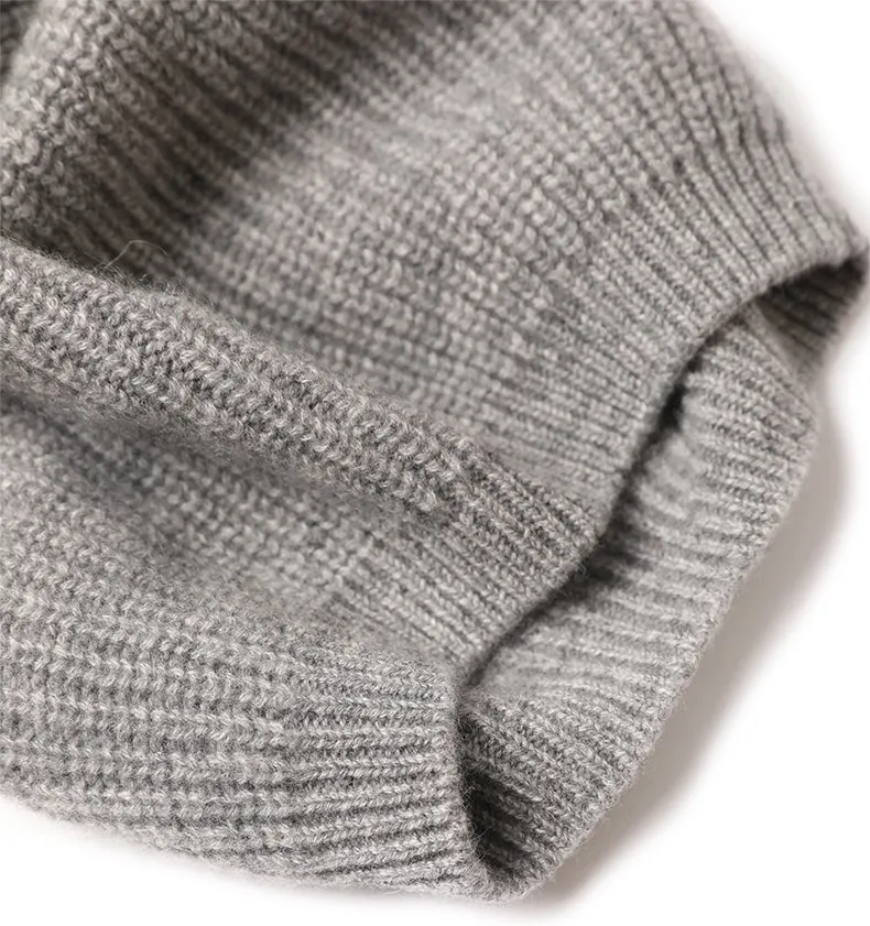 Sparkling Cashmere Wool Beret Set