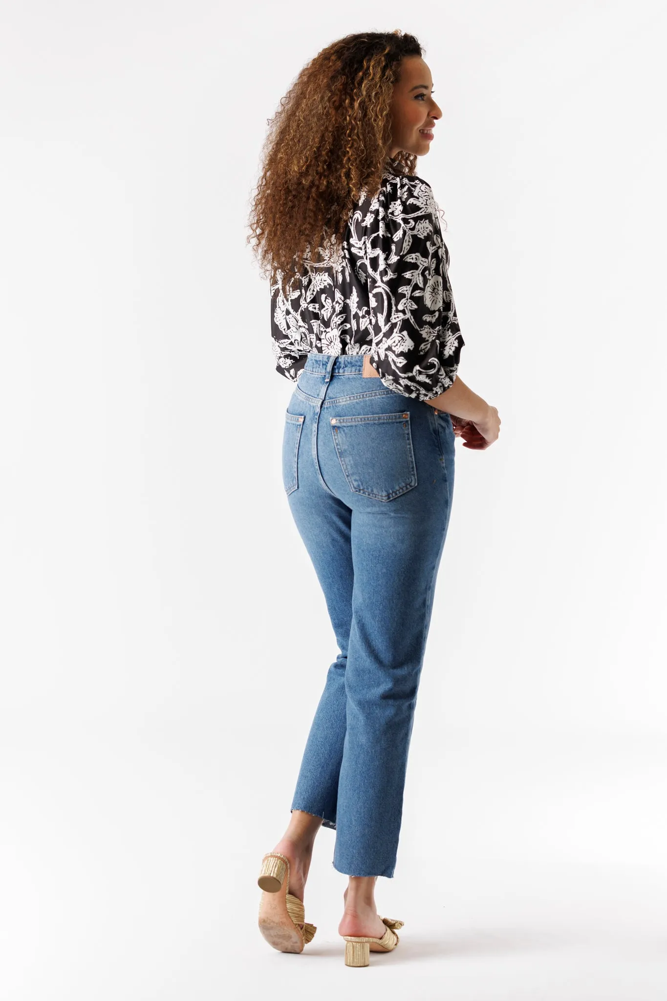 The Eliza Top - Beret Bloom